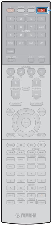 YAMAHA RX-V1073 - Sélection d'une langue dans le menu affiché à l'écran - 4