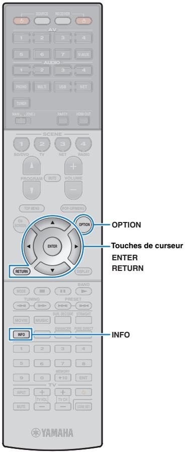 YAMAHA RX-V1073 - ■ Sélection d'une station préréglée - 3