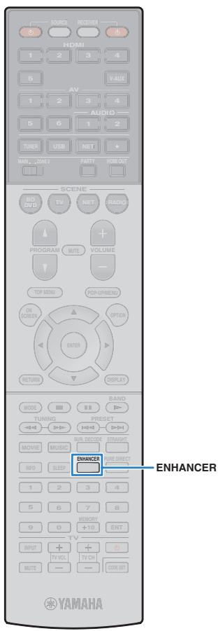 YAMAHA RX-V673 - Appuyez sur PURE DIRECT. - 2