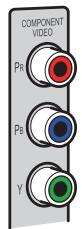 YAMAHA RX-V673 - Prises componentvideo - 1