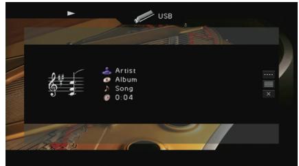 YAMAHA RX-V673 - Utilisez les touches de curseur pour sélectionner une option et appuyez sur ENTER. - 1