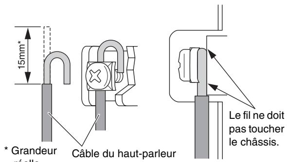 YAMAHA XMV4280/XMV4140/XMV4280-D/XMV4140-D - Si vous utilisez un conducteur nu - 1