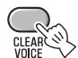 YAMAHA YAS-101, YAS-201 - Hear narration or dialogue from your TV more clearly (Clear voice) - 1