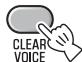 YAMAHA YAS201 - Ascolto più chiaro e nitido delle narrazioni o dei dialoghi trasmessi dal teilevisore (Clear voice) - 1
