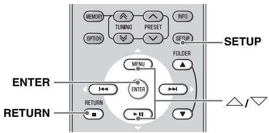 YAMAHA YHT-S401 - Basic procedure - 1