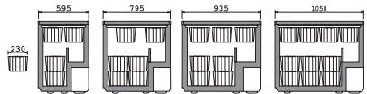ARTHUR MARTIN ACM30108W - Paniers de stockage - 2