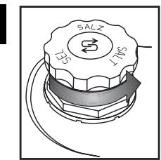 WHIRLPOOL ADP 6332 IX - Remplissage du réservoir à sel - Le sel dissout le tartre (inutile si le niveau de dureté de l'eau est réglé sur « douce » !) - 1