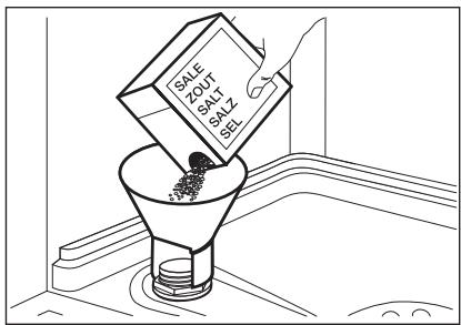 ARTHUR MARTIN ASL5341LA - How to fill the salt container - 1