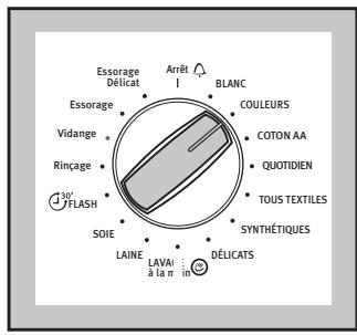 ARTHUR MARTIN AWF 1270 - Mise sous tension du lave-linge - 1