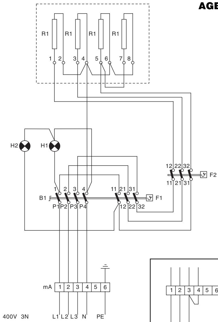 WHIRLPOOL AGB 544/WP - Schemas électriques - 1