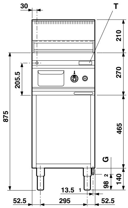 WHIRLPOOL AGB 608/WP - Représentation schématique - 1