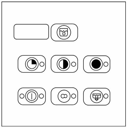 WHIRLPOOL AGB 669/DP-SP/3 - INSTRUCTION FOR USE - Panneau de commande - 1