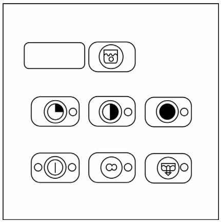 WHIRLPOOL AGB 669/WP  - INSTRUCTION FOR USE - Paine de commande - 1