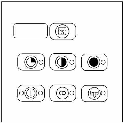 WHIRLPOOL AGB 673/DP  - INSTRUCTION FOR USE - Panneau de commande - 1