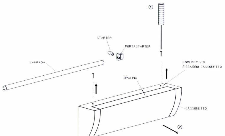 WHIRLPOOL AGB 773/WP  - INSTRUCTION FOR USE - A: LAMPADA INTERNA - 2