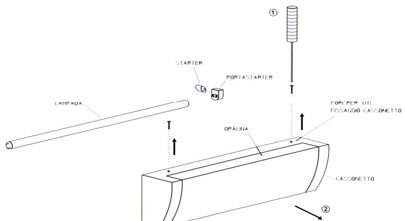 WHIRLPOOL AGB 776/WP - INSTRUCTION FOR USE - B LAMPARA DEL CAJÓN - 1