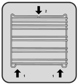ARTHUR MARTIN EKP10760X - Les gradins à fils - 1
