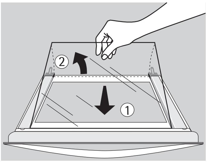 ARTHUR MARTIN FE6422 - Démonter les vitres intermédiaires de la porte - 1