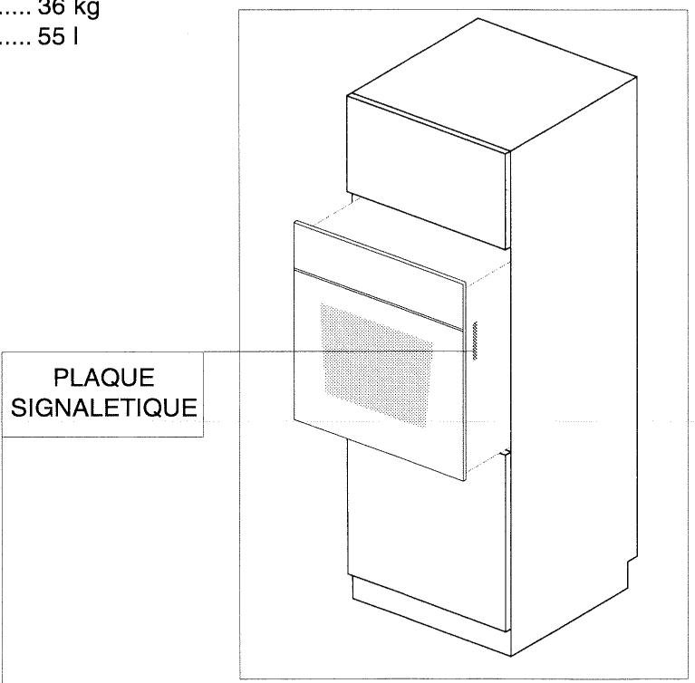 ARTHUR MARTIN TENTATION FE1014 - La plaque signalétique - 1