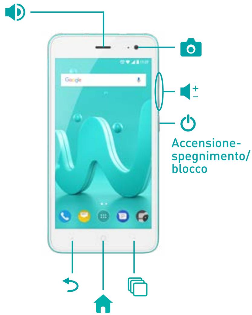 WIKO JERRY 2 - Componenti del disposativo - 2