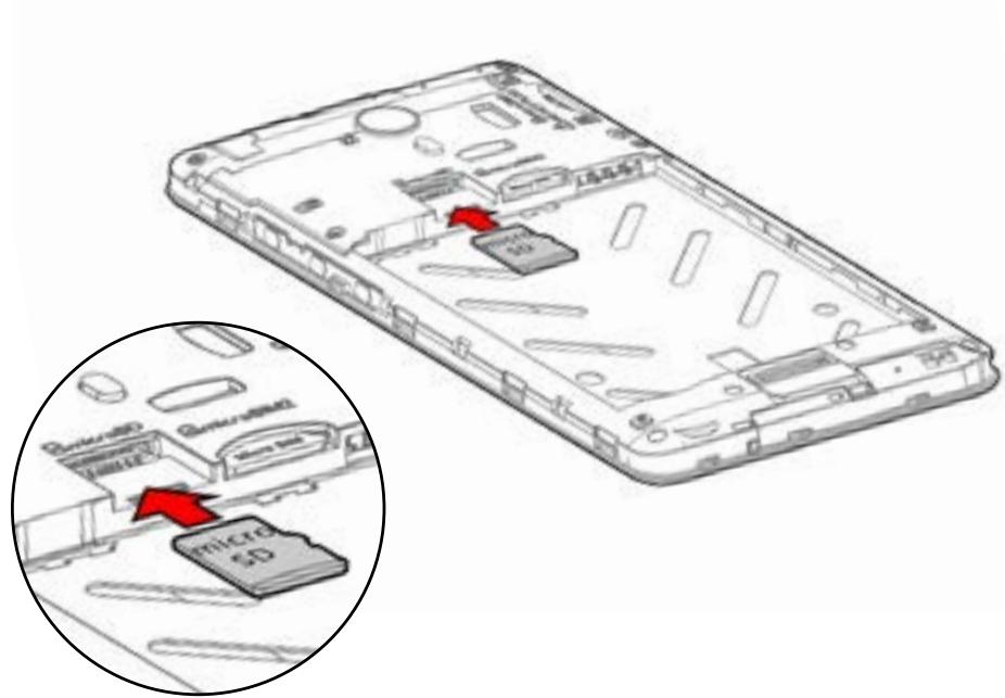 WIKO JERRY 2 - \~ToTioθετηση καρτα μνήμης - 1