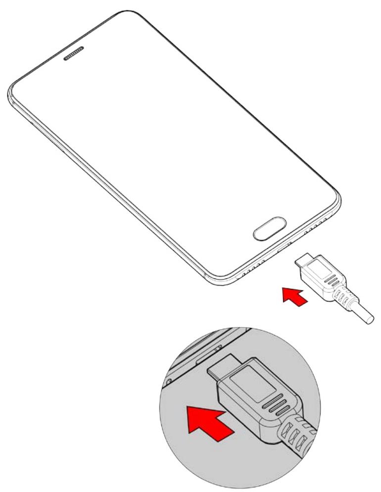 WIKO UFEEL PRIME - Aufladen des Akkus - 1