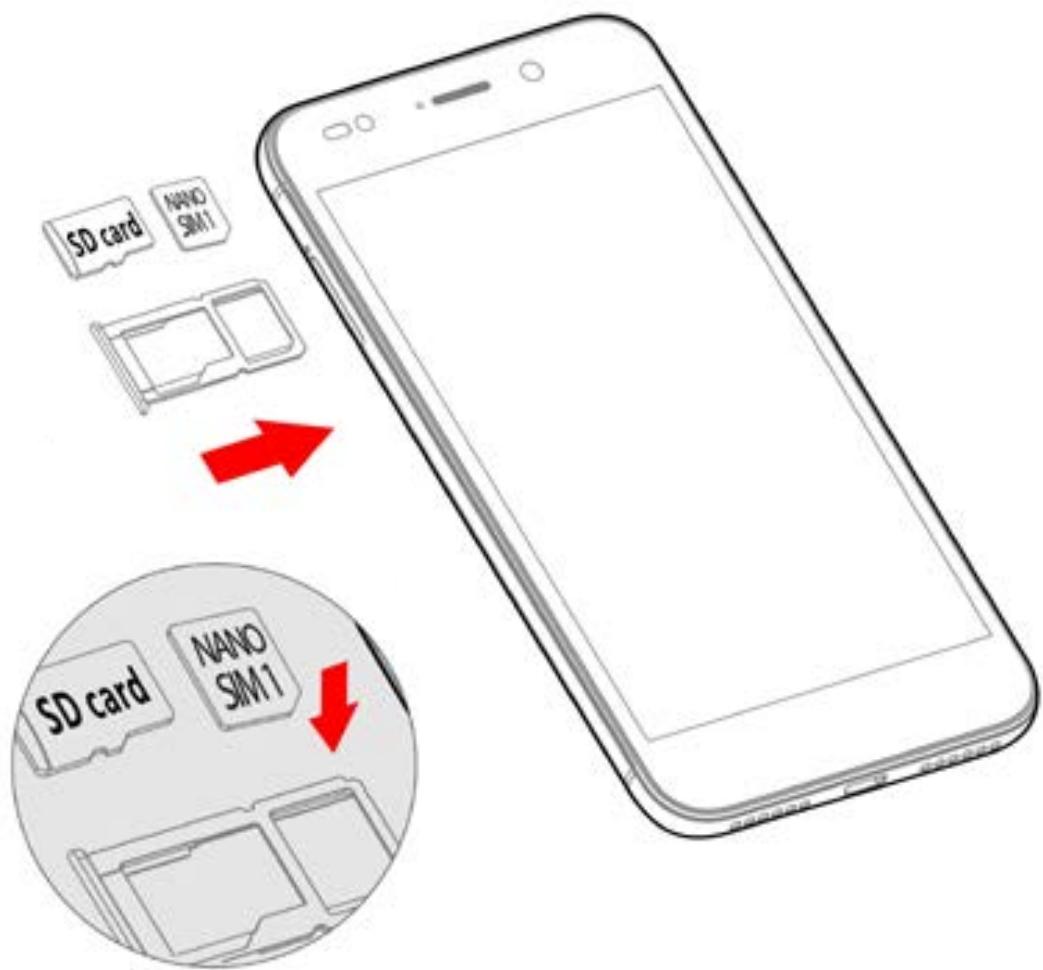 WIKO WIM LITE - ~ Instalação do cartão de memória - 1