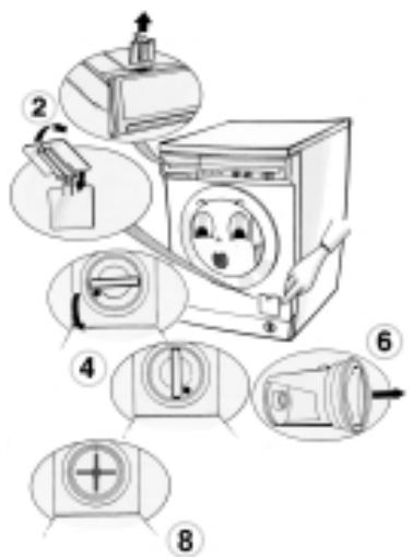WHIRLPOOL AWM 202/3(0901) - QUAND FAUT-IL VIDANGER L'EAU RESIDUELLE? - 1