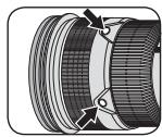 NIKON AI-S ZOOM-NIKKOR ED 200-400MM F/4 - Volic rezimü cinnosti zaostrovánia funkcní tlacitko zaostrovány (kompatibilní fotoparáty viz str. 136) - 2
