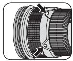 NIKON AI-S ZOOM-NIKKOR ED 200-400MM F/4 - ■ フオ一力ス作動設定スイチとフオ一力ス作動术allonの使い方(対応力メラは、P.6参照) - 2