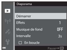 NIKON COOLPIX AW120 - Utilisez les touches du sélecteur multidirectionnel pour sélectionner Demarrer et appuyez sur OK. - 1