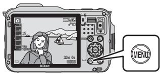 NIKON COOLPIX AW120 - Fonctions pouvant être régliées à l'aide de la commande MENU (Menu Prise de vue) - 1