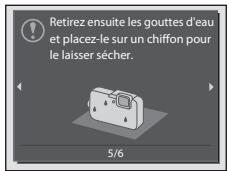 NIKON COOLPIX AW120 - Messages relatifs à létanchéité - 5