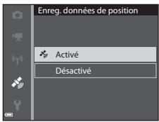 NIKON COOLPIX AW120 - Activation des fonctions des données de position - 2