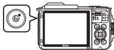 NIKON COOLPIX AW130 - Vérifiez l'etat de la réception dans l'écran de prise de vue. - 2