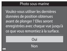 NIKON COOLPIX AW130 - Enregistrement sous-marin des données de position - 1