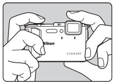 NIKON COOLPIX AW130 - Tenez fermement l'appareil photo. - 1