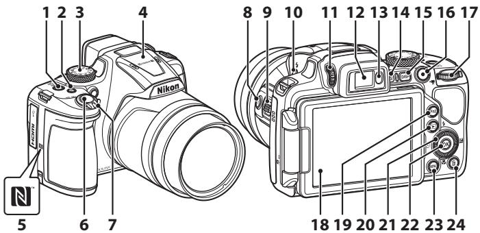 NIKON COOLPIX B700 - Boîtier de l'appareil photo - 1