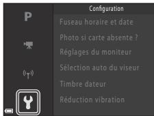 NIKON COOLPIX B700 - Sélectionnéz une icône de menu puis appuyez sur @ - 2