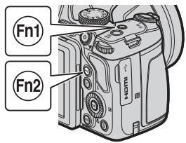 NIKON COOLPIX B700 - Utilisation des commandes Fn1 (fonction 1)/Fn2 (fonction 2) - 1