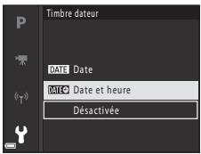 NIKON COOLPIX B700 - Sélectionnez un réglage et appuyez sur OK. - 2