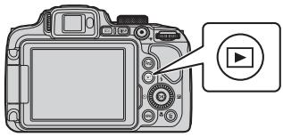 NIKON COOLPIX B700 - Appuyez sur la commande (visualisation) pour entrer en mode de visualisation. - 1