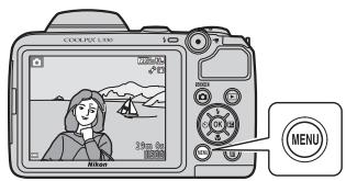 NIKON COOLPIX L330 - Fonctions que vous pouvez régler à l'aide de la commande MENU (Menu Prise de vue) - 1