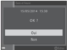 NIKON COOLPIX L330 - Sélectionnez Oui et appuyez sur la commande OK. - 1