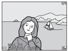 NIKON COOLPIX L330 - Sélectionnez une image à afficher à l'aide du sélecteur multidirectionnel. - 2