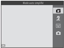NIKON COOLPIX L330 - Lorsque Mode auto simplifie s'affiche, appuyez sur la commande - 1