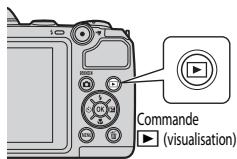 NIKON COOLPIX L330 - Appuyez sur la commande 巴 (visualisation). - 1