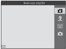 NIKON COOLPIX L330 - Sélectionnez un mode de prise de vue à l'aide du sélecteur multidirectionnel ▲▼ et appuyez sur la commande OK. - 2
