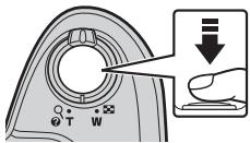 NIKON COOLPIX L330 - Appuyez sur le déclencheur à mi-course. - 1