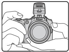 NIKON COOLPIX L830 - Maintenez fermement l'appareil photo. - 1